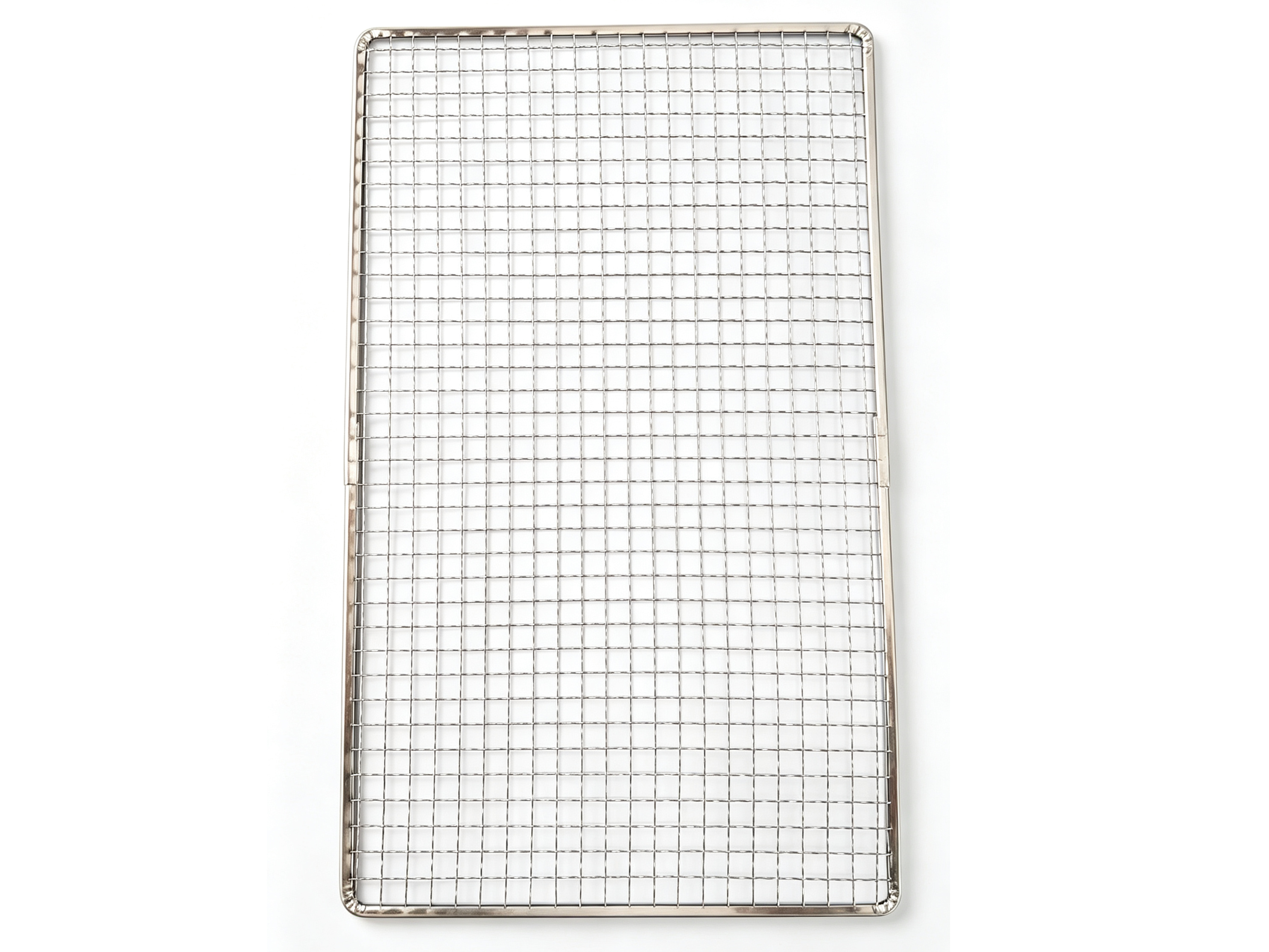 Rimmed barbecue grill mesh 30cmx50cm