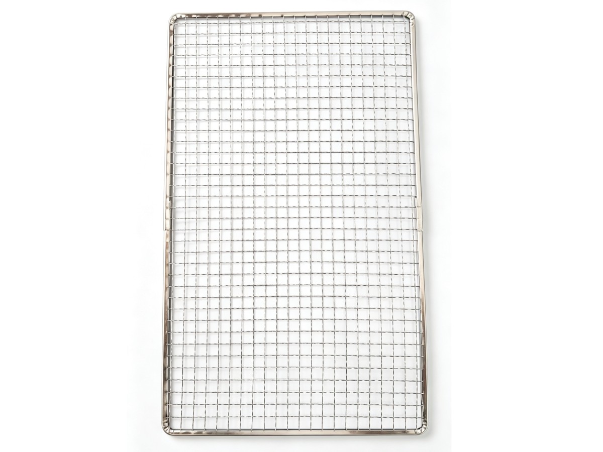Rimmed Barbecue Grill Mesh 30×50