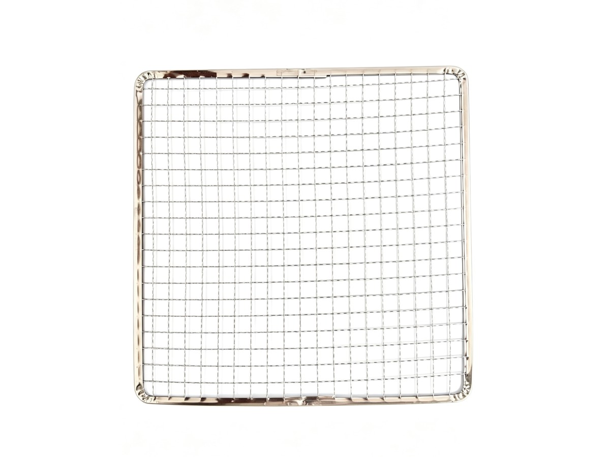 Rimmed Barbecue Grill Mesh 27×27