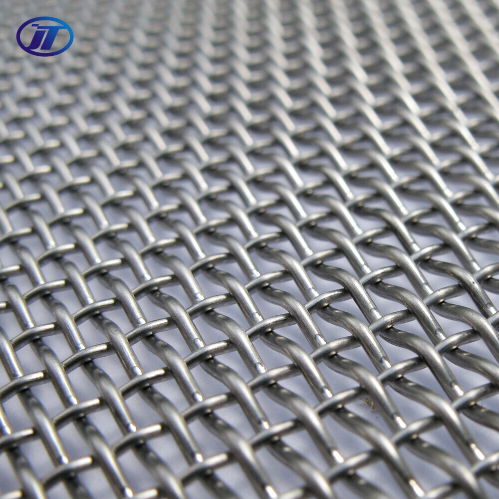 Hot-dip Galvanized Square Woven Wire Mesh