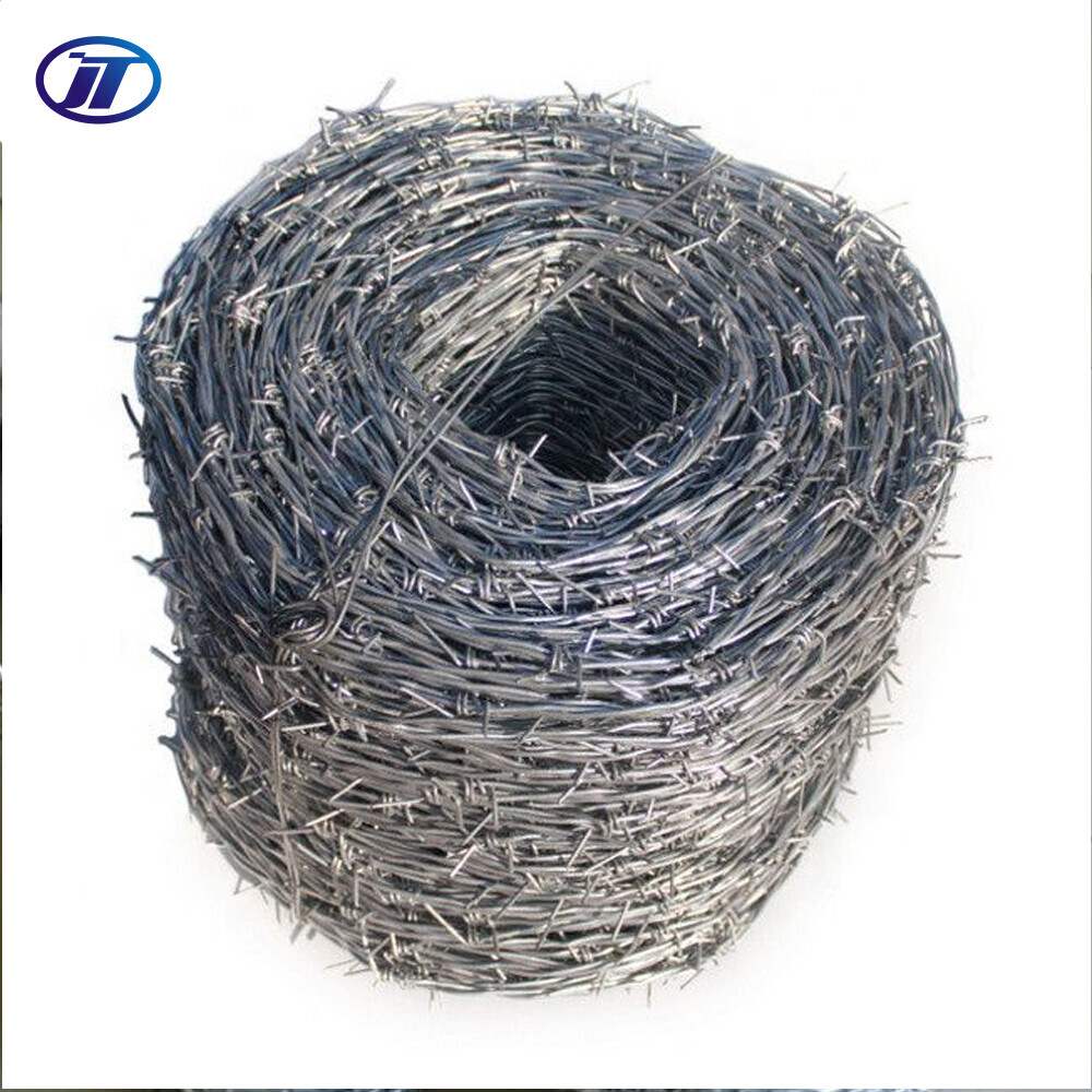 Wholesale Hot Dip Galvanized Iron Barbed Wire Mesh for Farm and Highway High Quality Barbed Wire