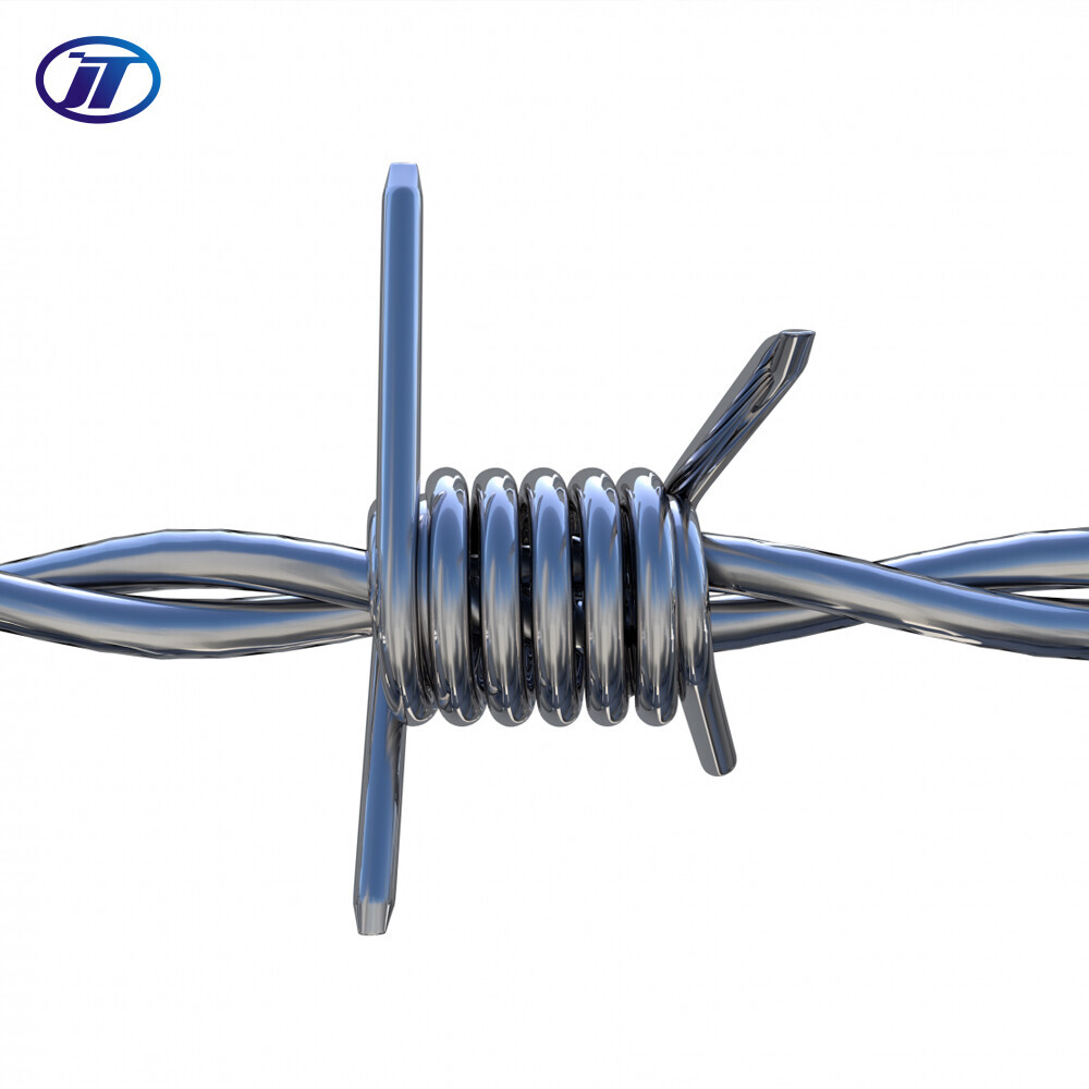Wholesale Hot Dip Galvanized Iron Barbed Wire Mesh for Farm and Highway High Quality Barbed Wire