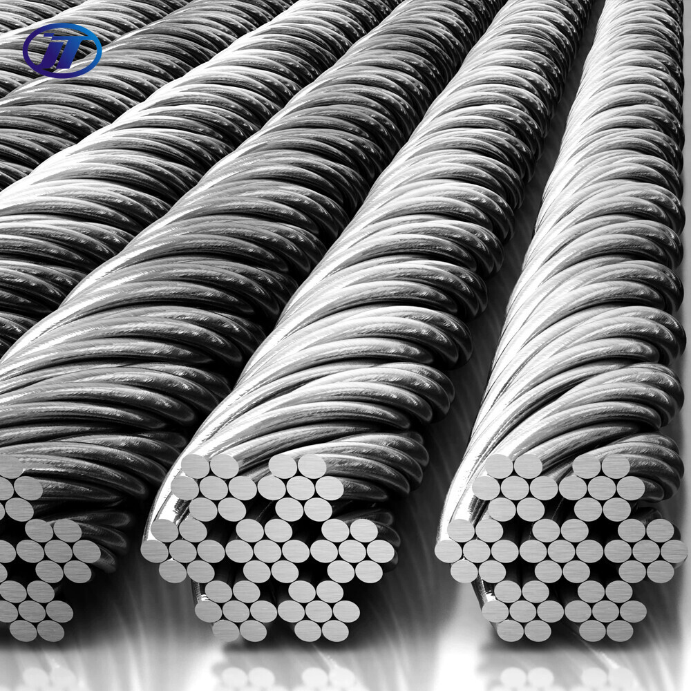 Rope Wire 11mm 12mm 13mm 14mm Steel Cable Rope 6x12+7FC Galvanized Steel Wire Rope