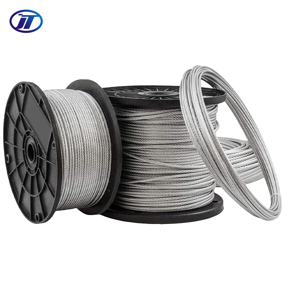 Manufacturer High Quality Q195 Q235 Galvanized Steel Wire Rope