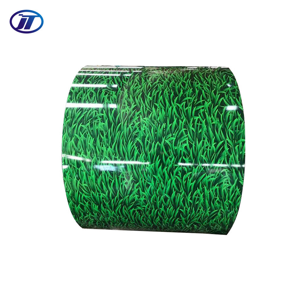 Printed color coated roll