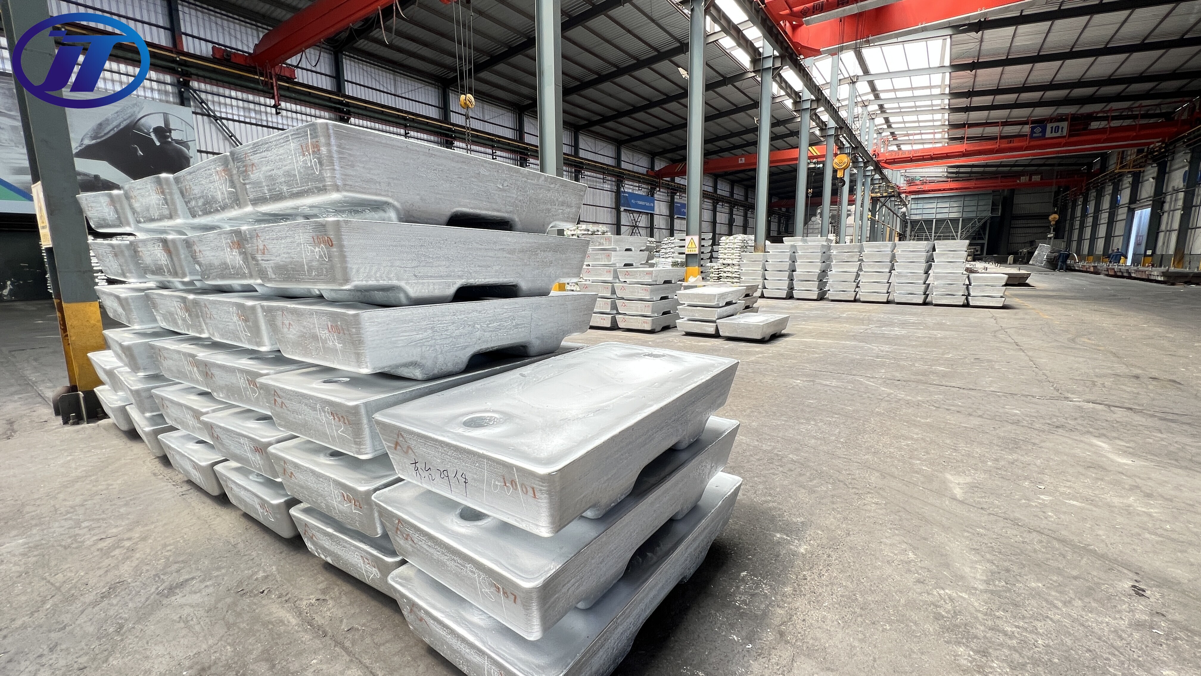 Environmentally friendly zinc ingot