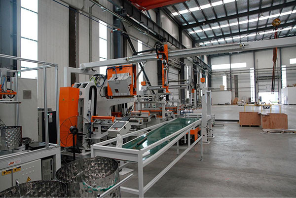 滚筒洗衣机内筒生产线Front loading washing machie inner drum shell forming line