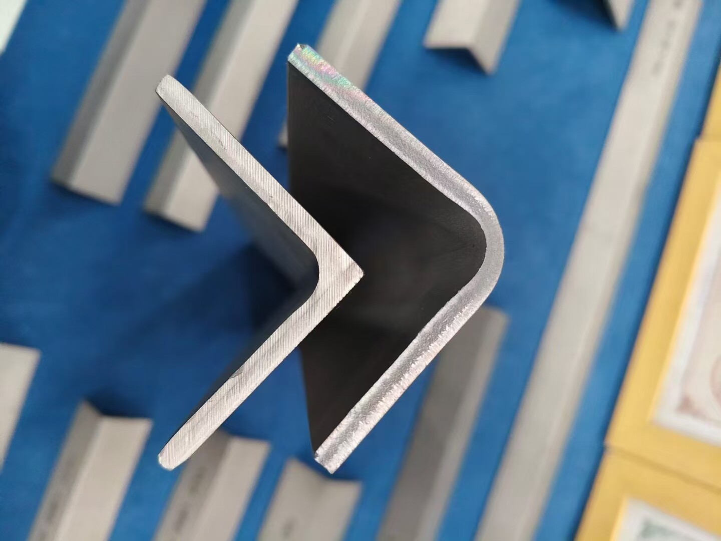 Titanium U-shaped groove