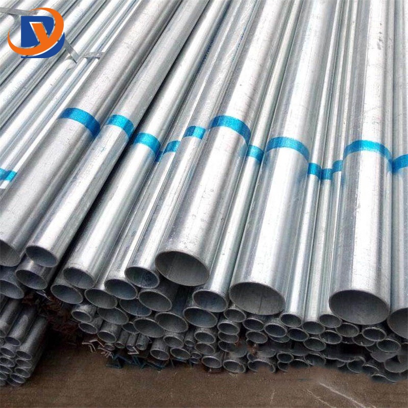  ST37-2 Galvanized Steel Round Pipe