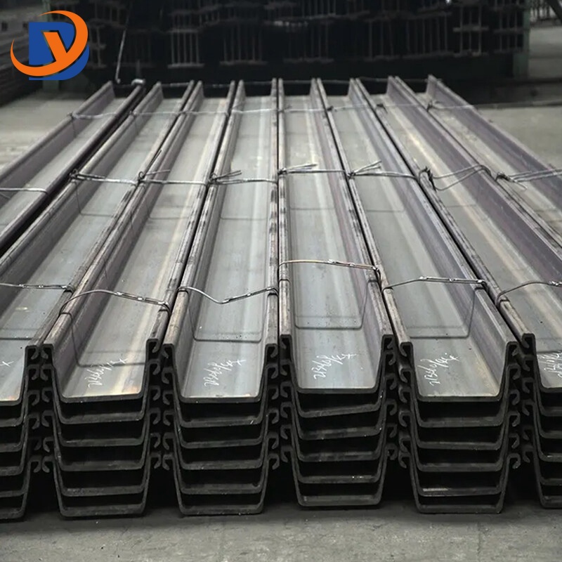 A53 Gr.A A656 Gr.50 U-Shaped Steel Sheet Pile