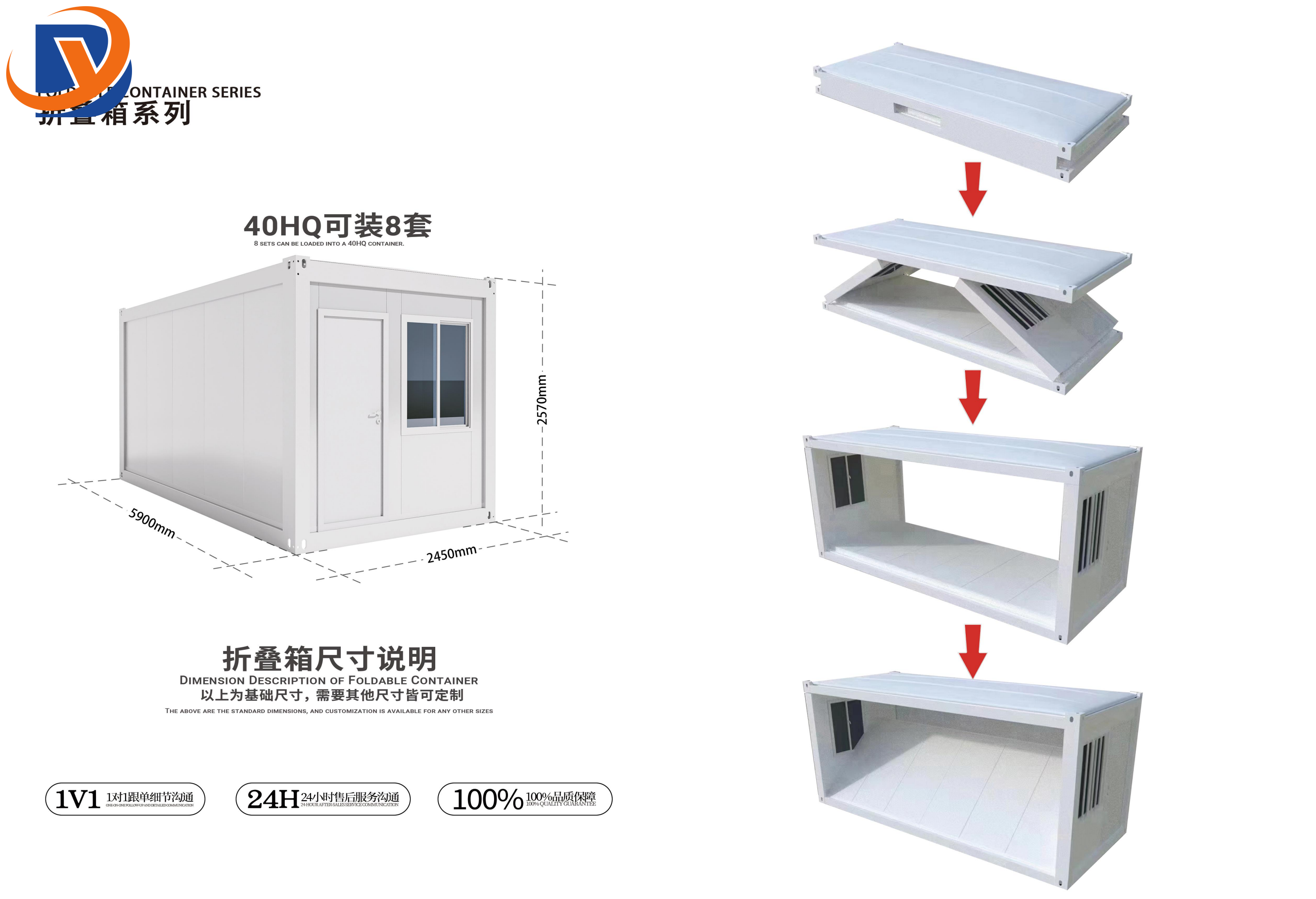 Foldable Container House