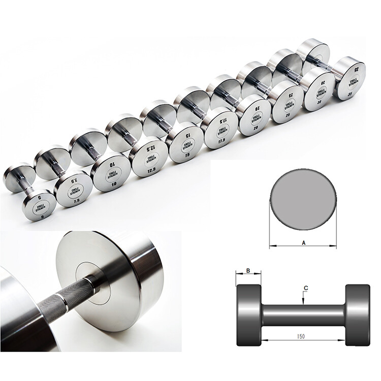 Stainless Steel Dumbbells