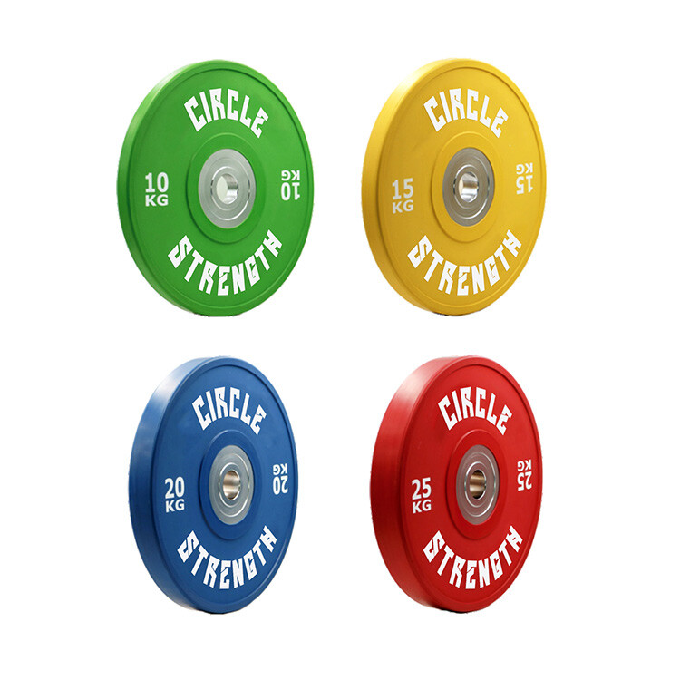 BUMPER PLATES WITH 140MM CHROME INSERT