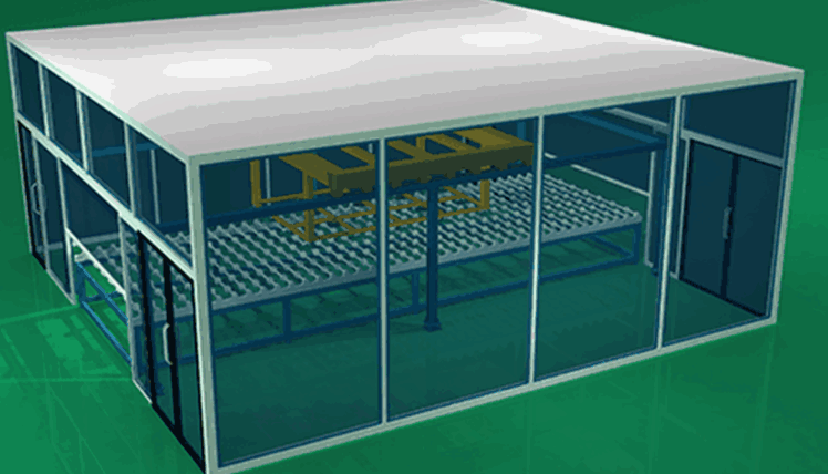 GX-FHBL-Nano-silicon Laminated Fire-resistant Glass Production Equipment Wiring Scheme