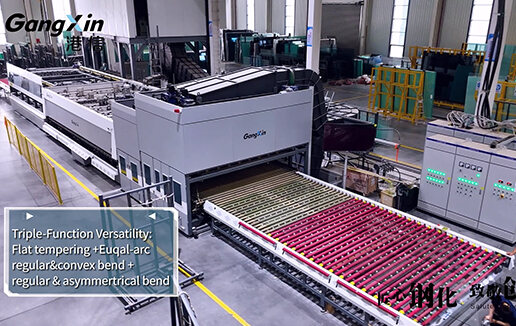 Concave/Convex Lengthwise Bending & Asymmetrical Bending And Tempering Furnace