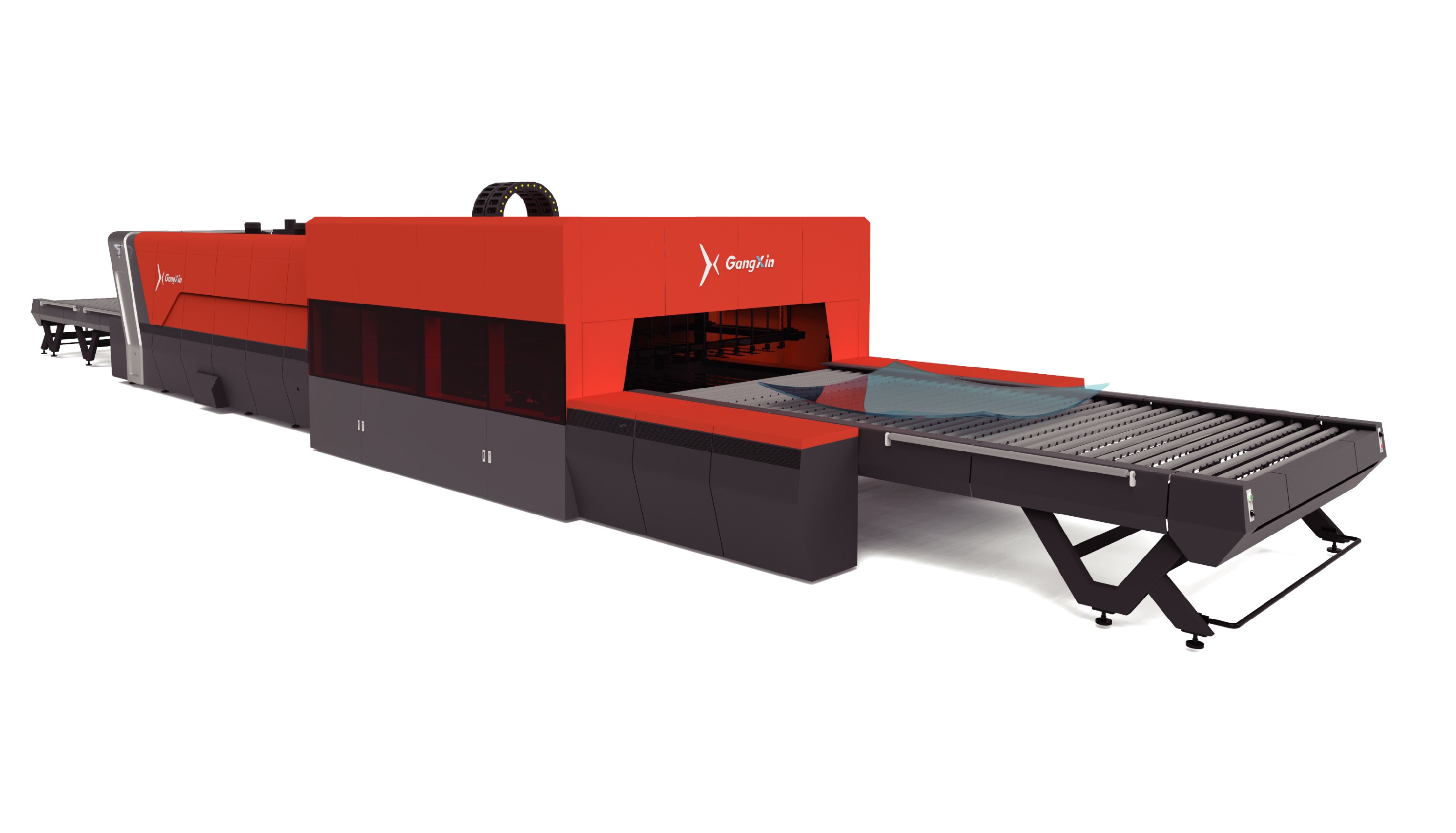 GX-SQ Double Curved Bending & Tempering Furnace