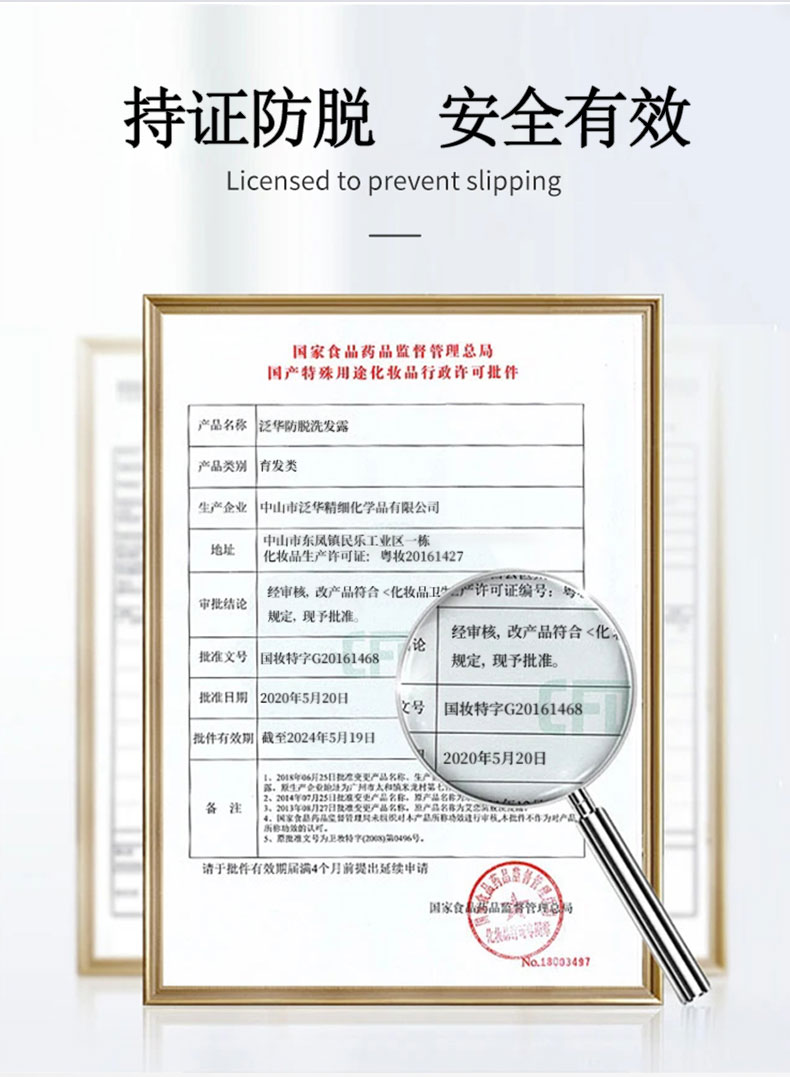 Anti-hair loss shampoo