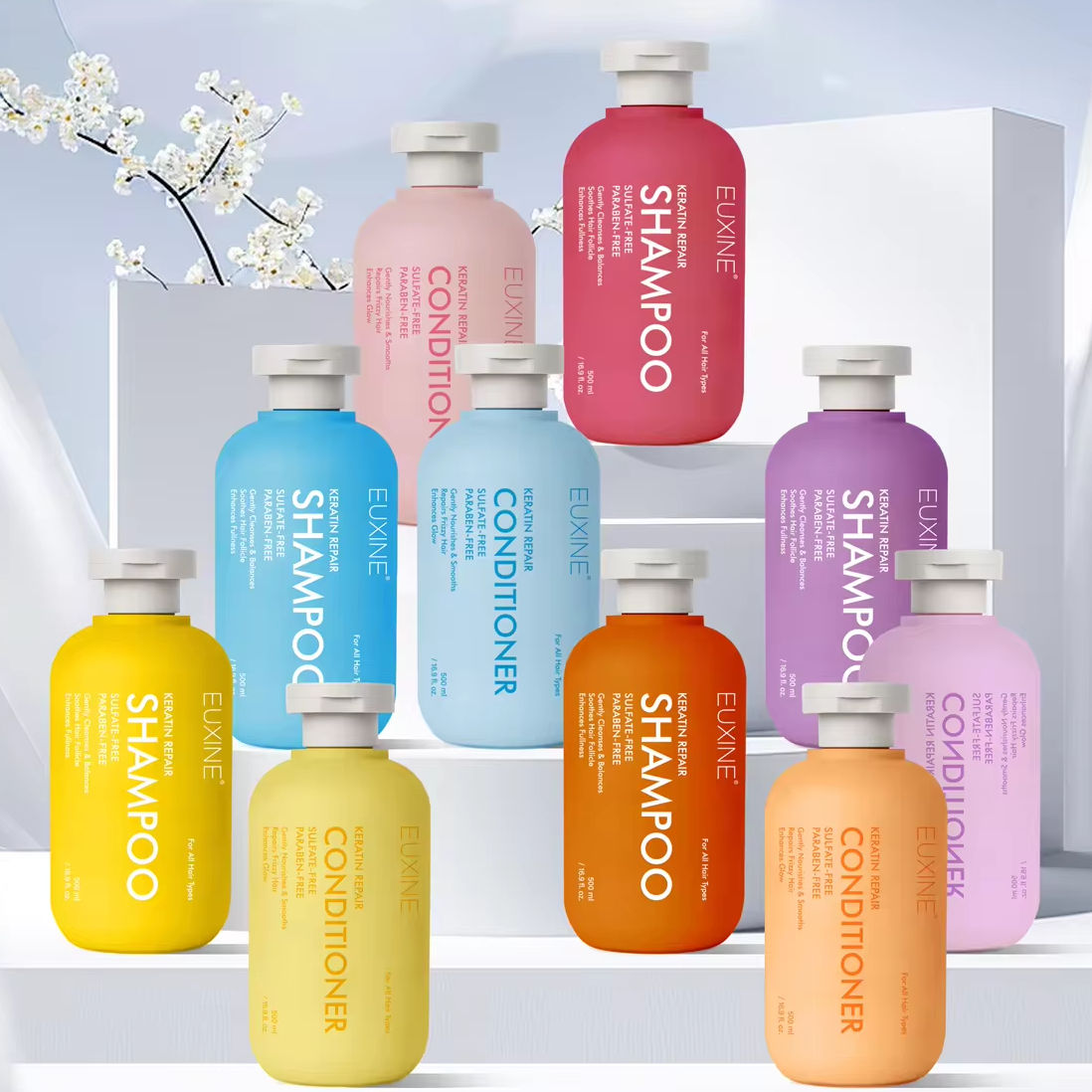 Repairing and moisturizing shampoo