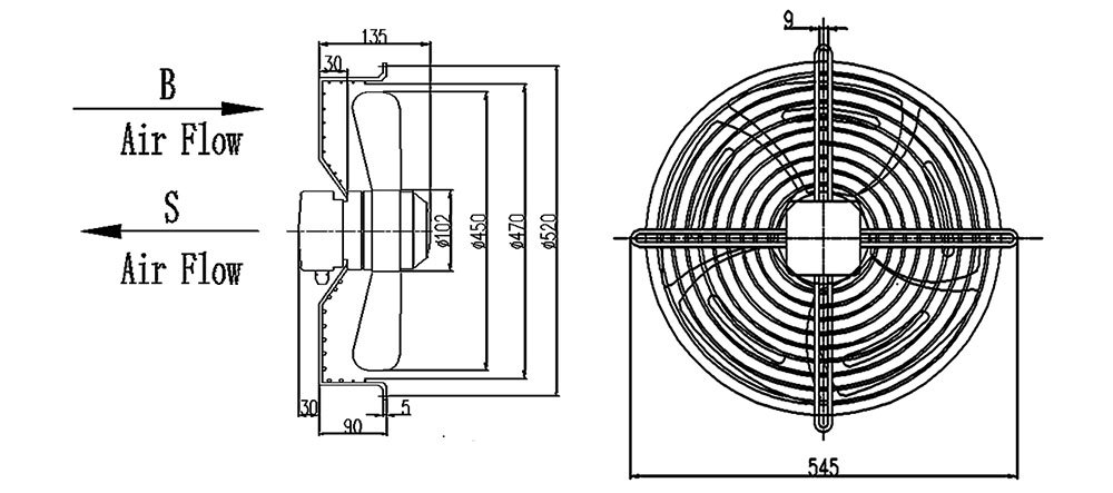 Dimension-450-axial