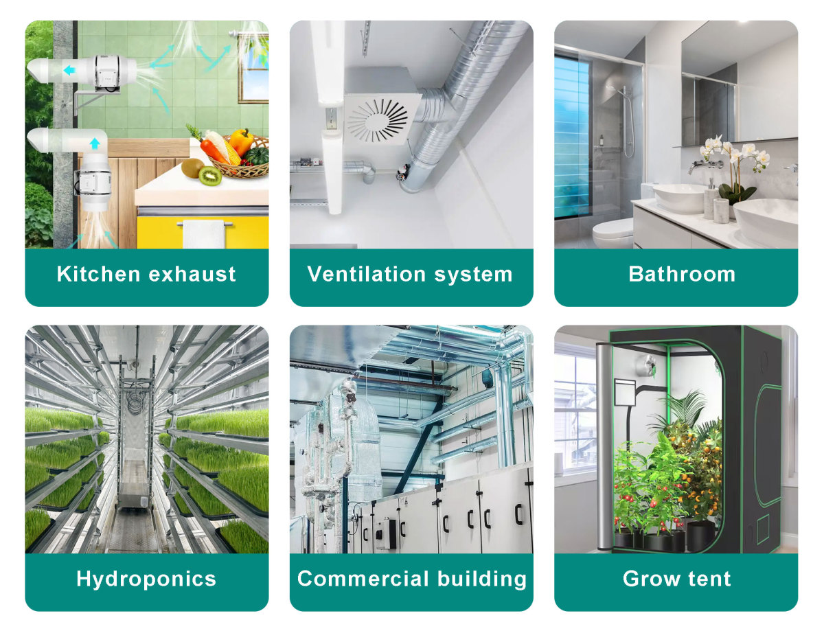 application-of-plastic-duct-fan-weimafans