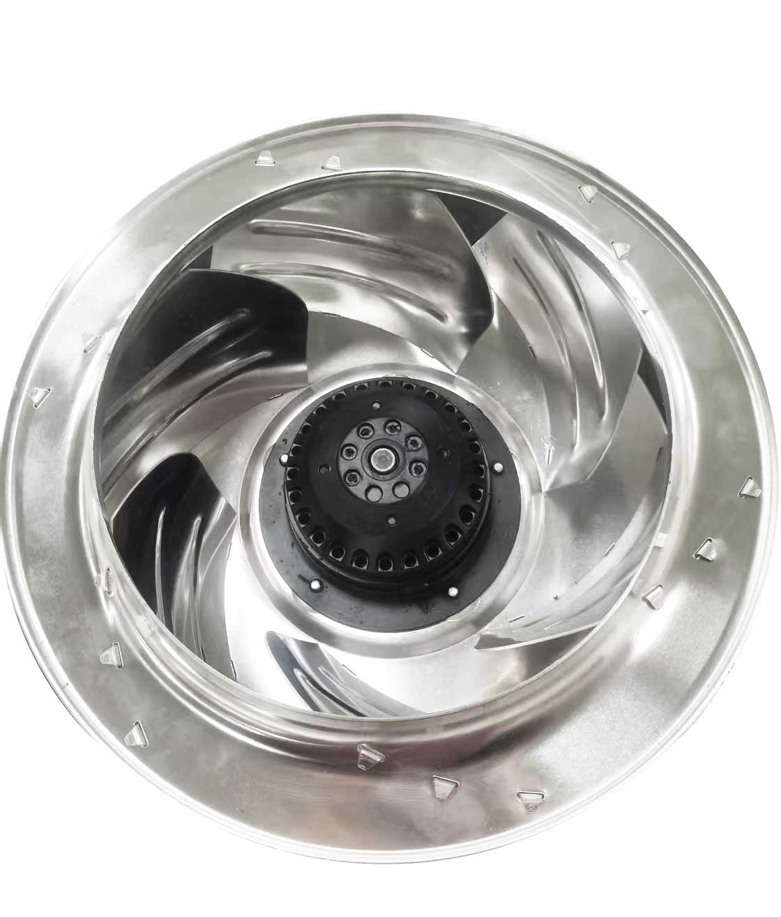 Φ315- Φ500mm Riveting Aluminum Alloy HVAC Backward Curved Centrifugal Fans