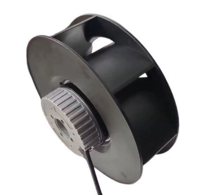 Φ133-Φ250mm Plastic EC Backward Curved Centrifugal Fans