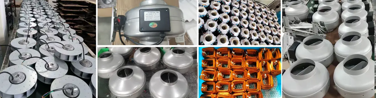 Circular Metal Inline Duct Fan – Ideal for Long-Duct Ventilation & HVAC Systems Circular Metal Inline Duct Fan – Ideal for Long-Duct Ventilation & HVAC Systems