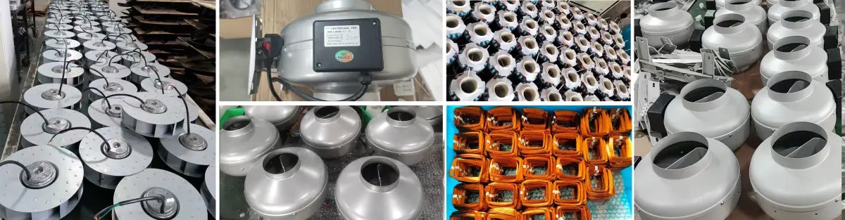 duct fan production line