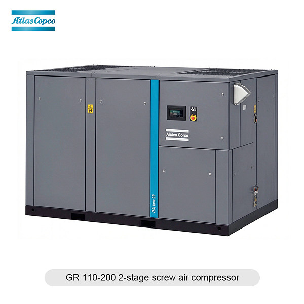 Atlas Copco stationary air compressor