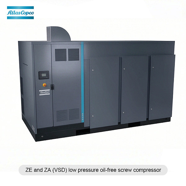 Atlas Copco stationary air compressor