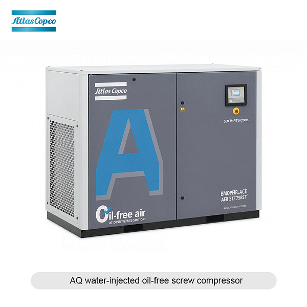 Atlas Copco stationary air compressor