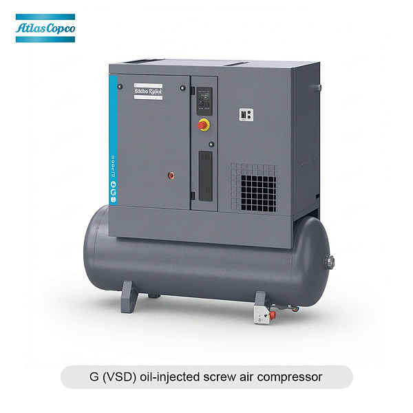 Atlas Copco stationary air compressor