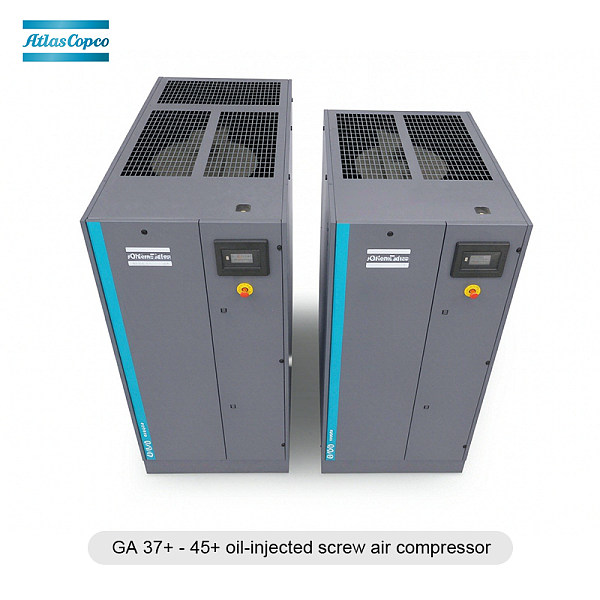 Atlas Copco stationary air compressor