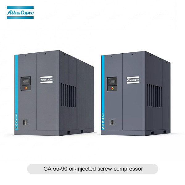 Atlas Copco stationary air compressor