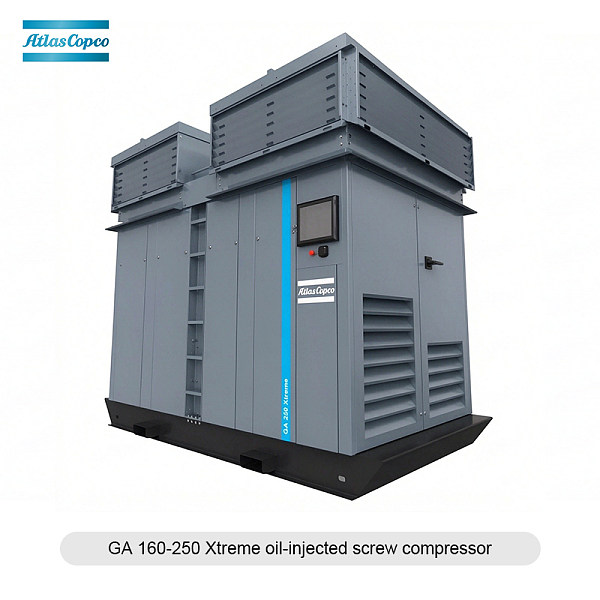 Atlas Copco stationary air compressor