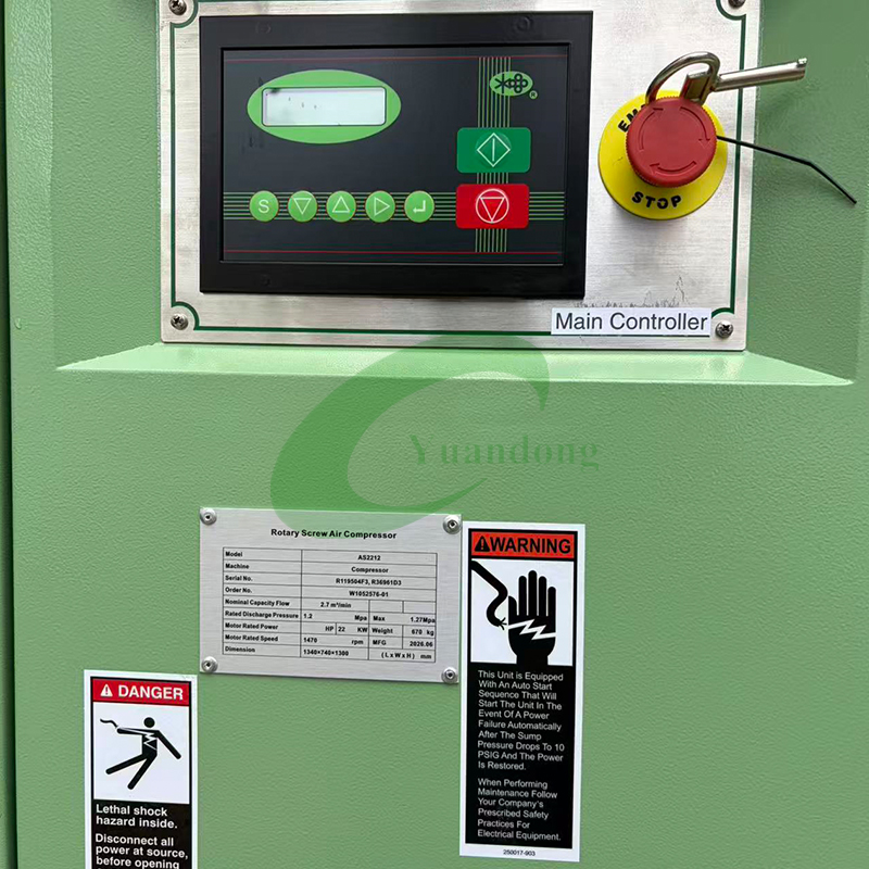 High Reliability Sullair as Series Stationary Screw Air Compressor 7.6-13bar Working Pressure