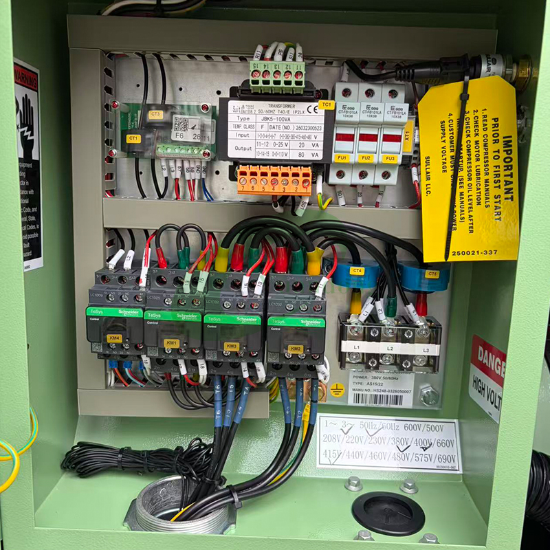 High Reliability Sullair as Series Stationary Screw Air Compressor 7.6-13bar Working Pressure
