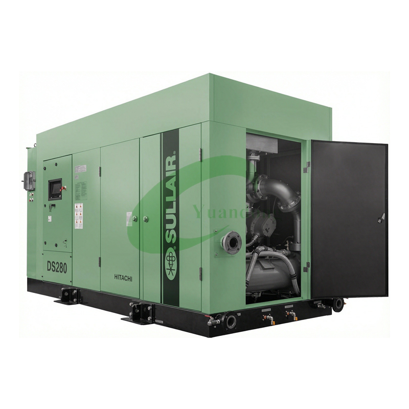 Sullair Ds Series Dry Screw Oil-Free Air Compressor Air Cooled / Water Cooled Industrial Compressor