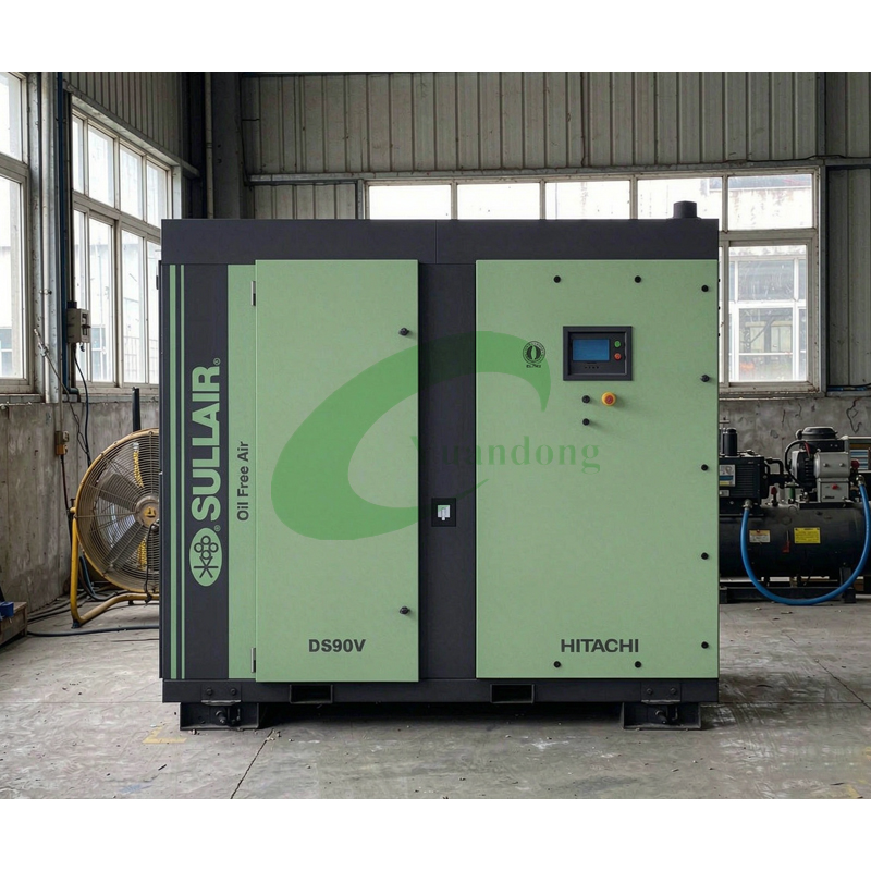 Sullair Ds Series Dry Screw Oil-Free Air Compressor Air Cooled / Water Cooled Industrial Compressor