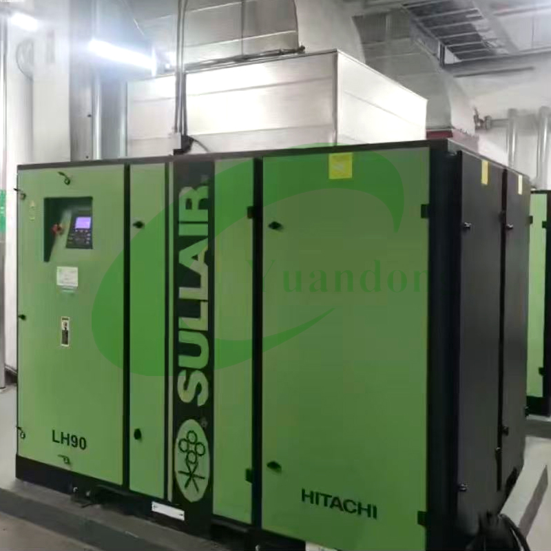 Sullair Lh Series High Efficiency Stationary Oil Flooded Screw Air Compressor