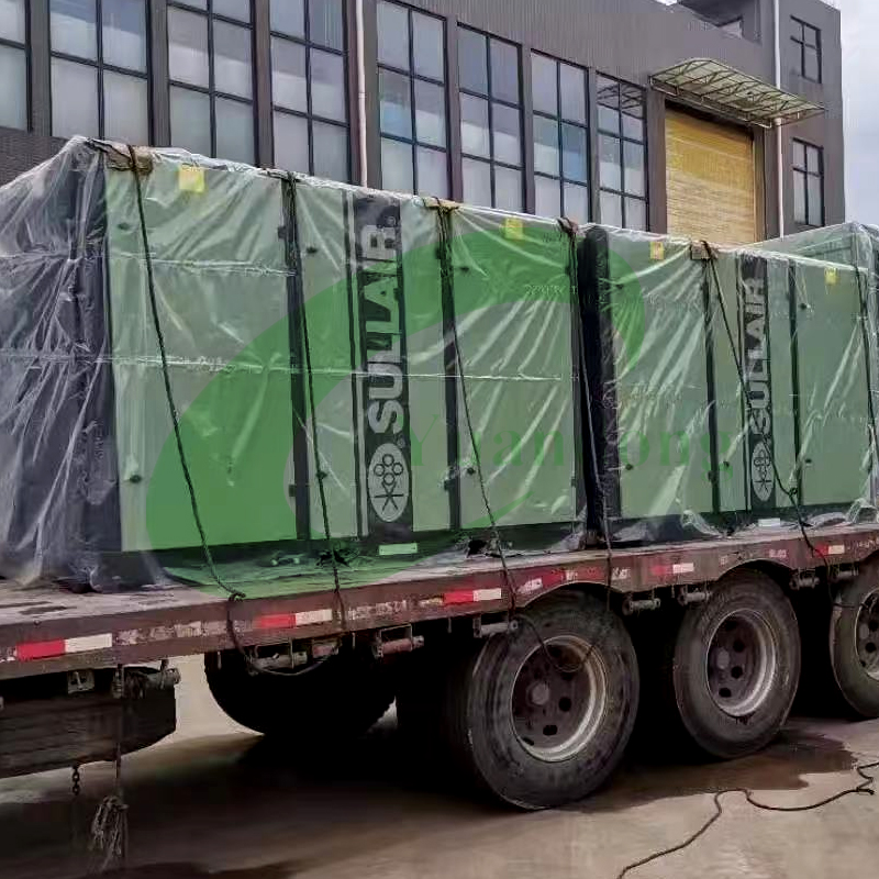 Sullair Lh Series High Efficiency Stationary Oil Flooded Screw Air Compressor