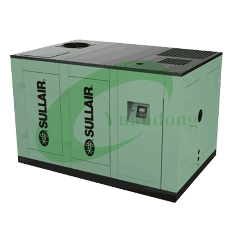 Sullair TH Series Industrial Two-Stage Screw Compressors with Spiral Valve Technology, VSD, and Intelligent Touch Screen Control
