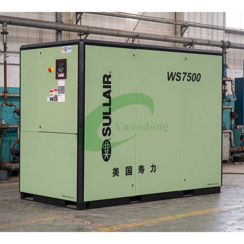 Sullair Ws Series Rotary Screw Air Compressor Ws5500 Ws7500 Industrial Stationary Air Compressor