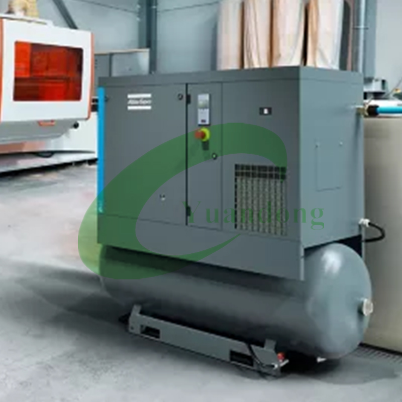 Atlas Copco Small 2.2kw 3kw 4kw 5.5kw 3HP 4HP 5HP 7HP 220V 50Hz 60Hz Single Phase Rotary Heavy Duty Screw Air Compressor