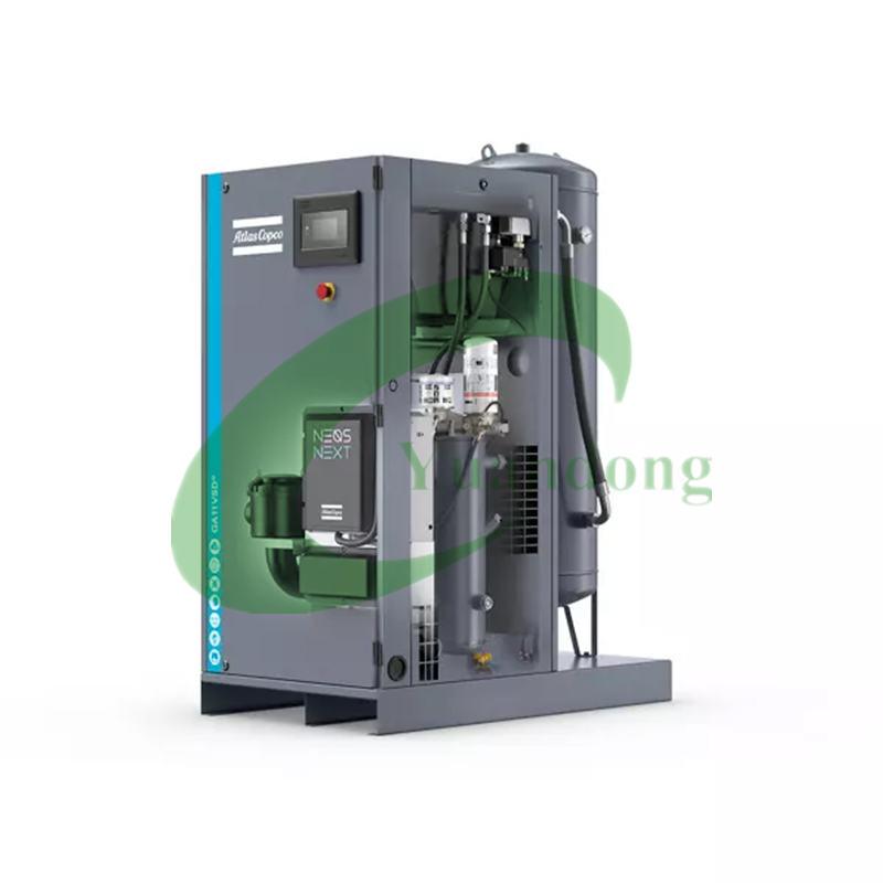 Atlas Copco Industrial All-in-Oneair Compressor with Air Dryer
