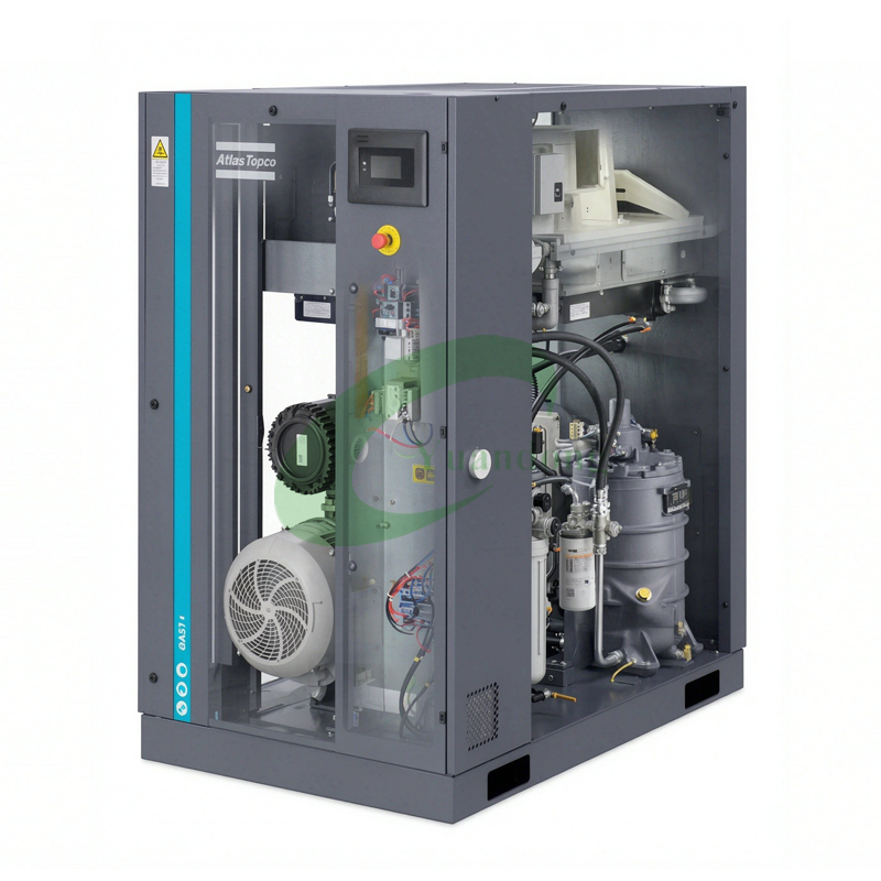Atlas Copco Fixed Speed Oil Injected Rotary Screw Air Compressor