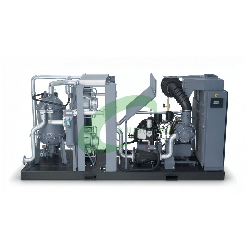 Atlas Copco ZR and ZT (VSD) Oil-Free Rotary Screw Compressor