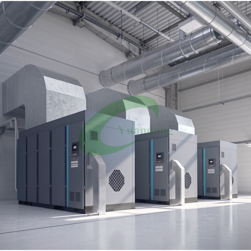 Atlas Copco ZR and ZT (VSD) Oil-Free Rotary Screw Compressor