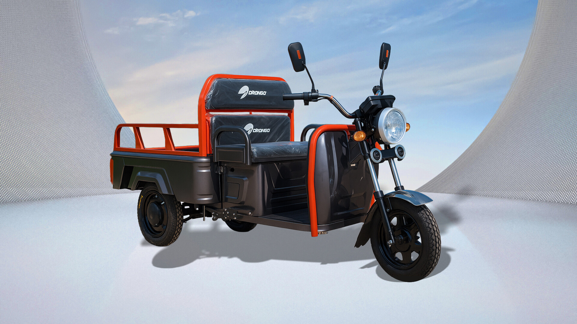 1.1m Triciclo de Cama Plana