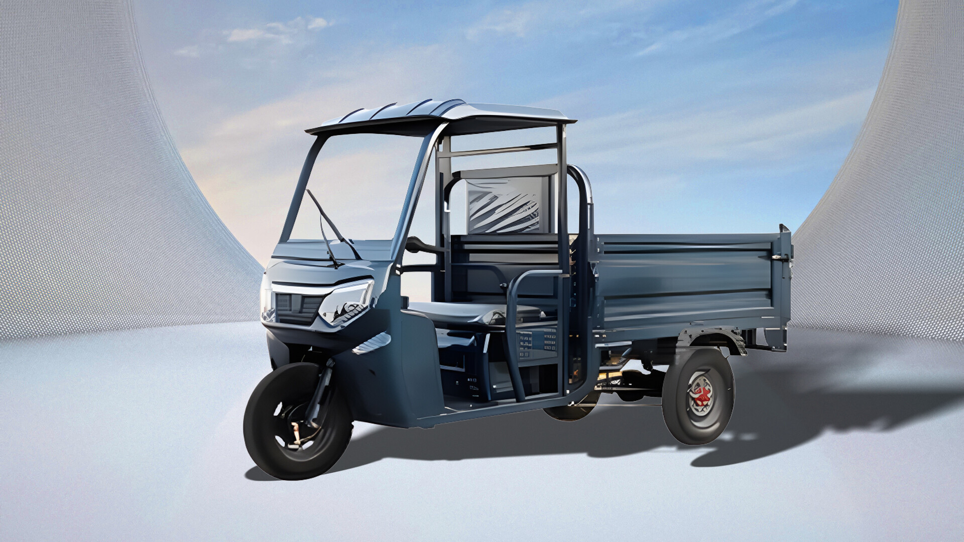 160HP Volquete de Dosel Sencillo Delux